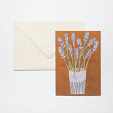 Lavender Card Greeting Card Hadley