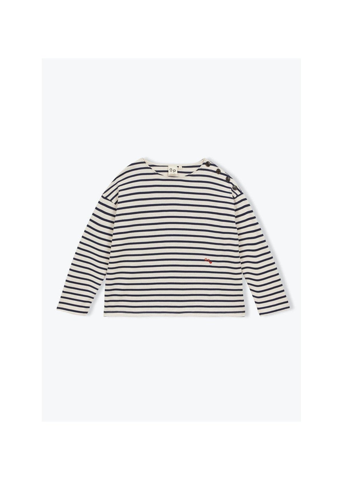 Marine Stripe Long Sleeve Top | Arsene & Les Pipelettes Long Sleeve T-Shirt Arsene & Les Pipelettes