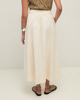Midi Poplin Cotton Skirt | 44837 | Yerse Skirt Yerse