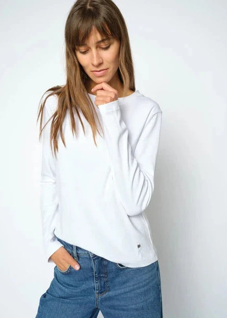 Millie O-LS Regular Tee | Mos Mosh Long Sleeve T-Shirt MOS MOSH