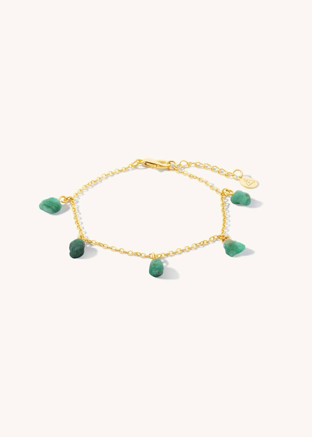MOHICA EMERALD CHARM BRACELET Formation Co. Jewellery