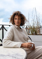 Nola Stripe Shirt | Chalk Shirt Chalk