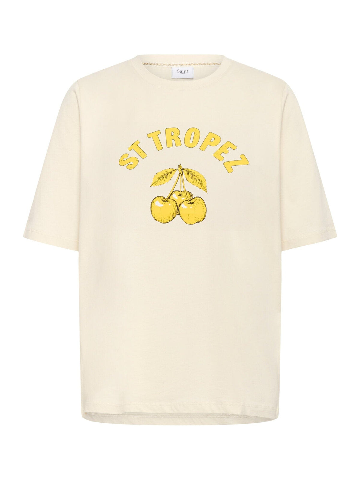 Octavia SZ T-Shirt | Creme | Saint Tropez T-Shirt Saint Tropez