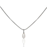 Pearl Droplet Necklace A Weathered Penny Jewellery