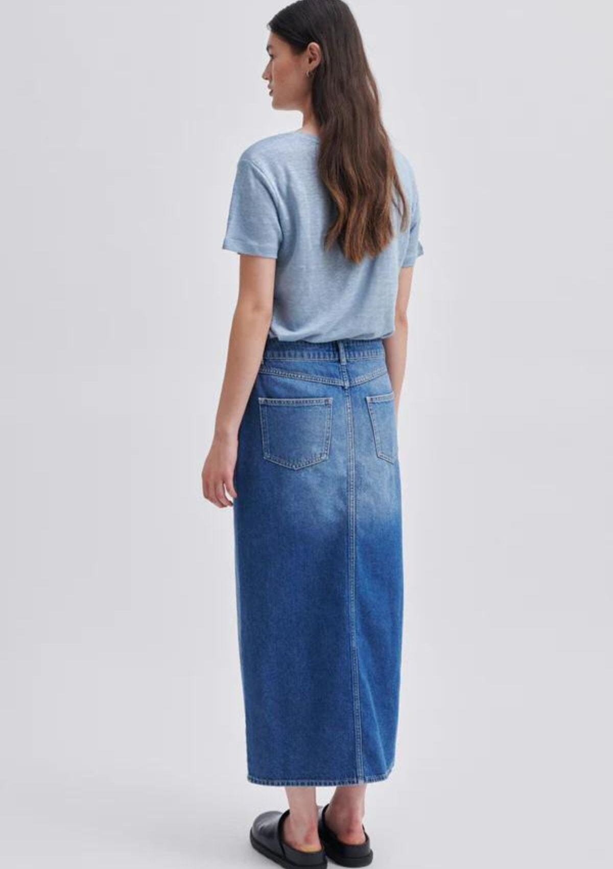 Peony O-Neck Linen Tee | Second Female T-Shirt Second Female