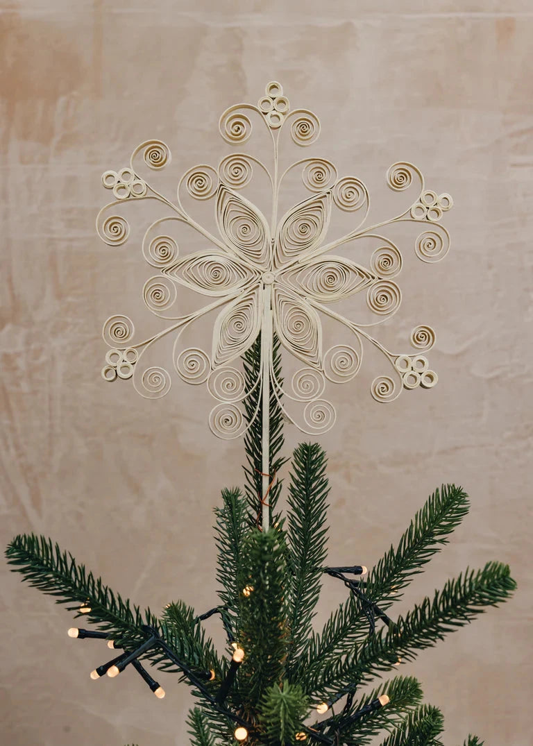 Quilled Tree Top Star Christmas Decoration | World of Craft Christmas Decorations Designworks Collective