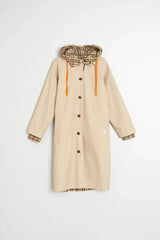 Reversible Checkerboard Raincoat | Indi & Cold Coat Indi & Cold