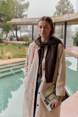 Reversible Checkerboard Raincoat | Indi & Cold Coat Indi & Cold