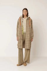 Reversible Checkerboard Raincoat | Indi & Cold Coat Indi & Cold