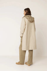 Reversible Checkerboard Raincoat | Indi & Cold Coat Indi & Cold