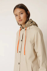 Reversible Checkerboard Raincoat | Indi & Cold Coat Indi & Cold
