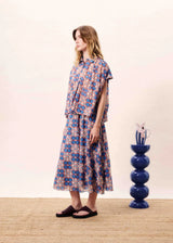 Rigel Azulejos Skirt | FRNCH Skirt FRNCH