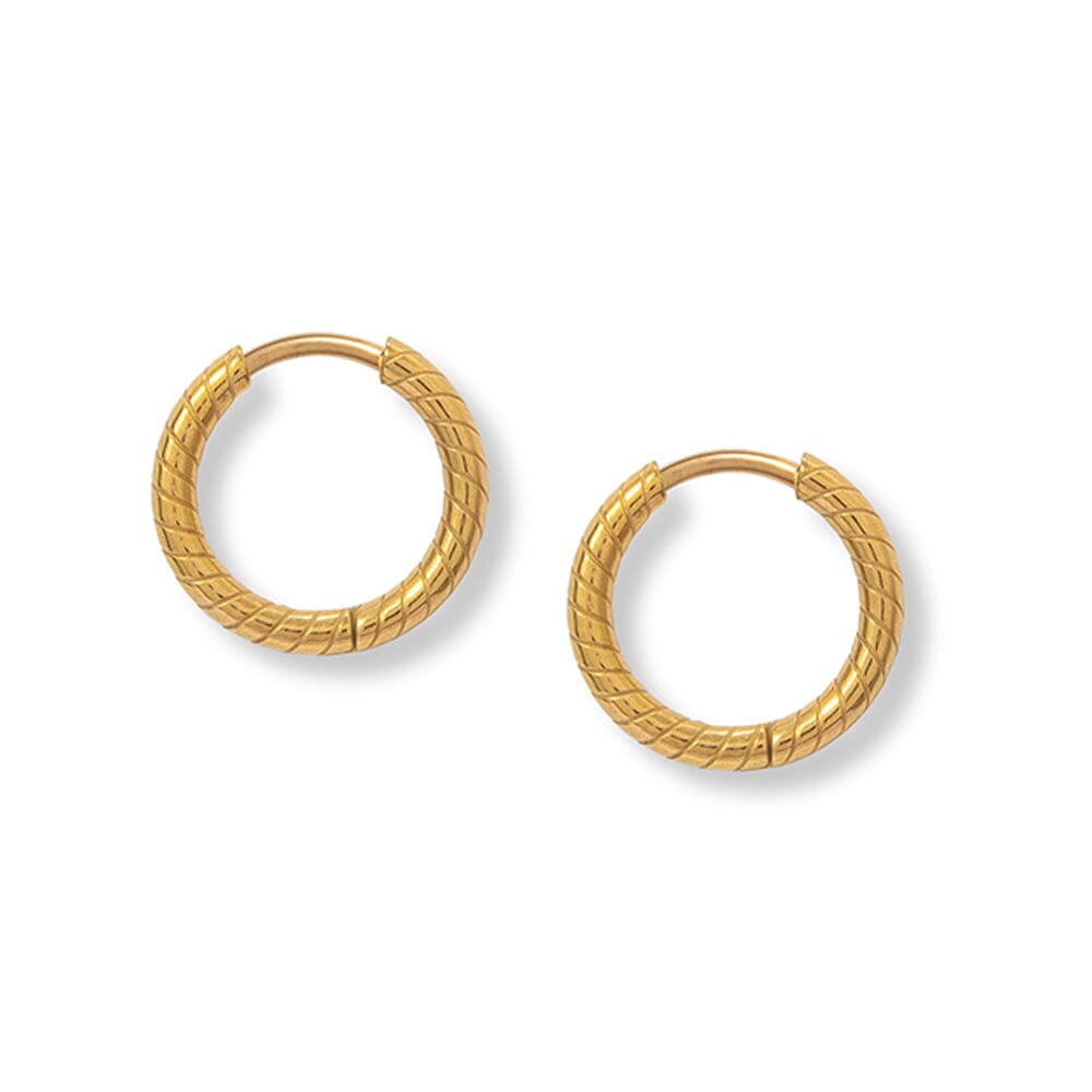 Seren Hoops | A Weathered Penny Earrings A Weathered Penny