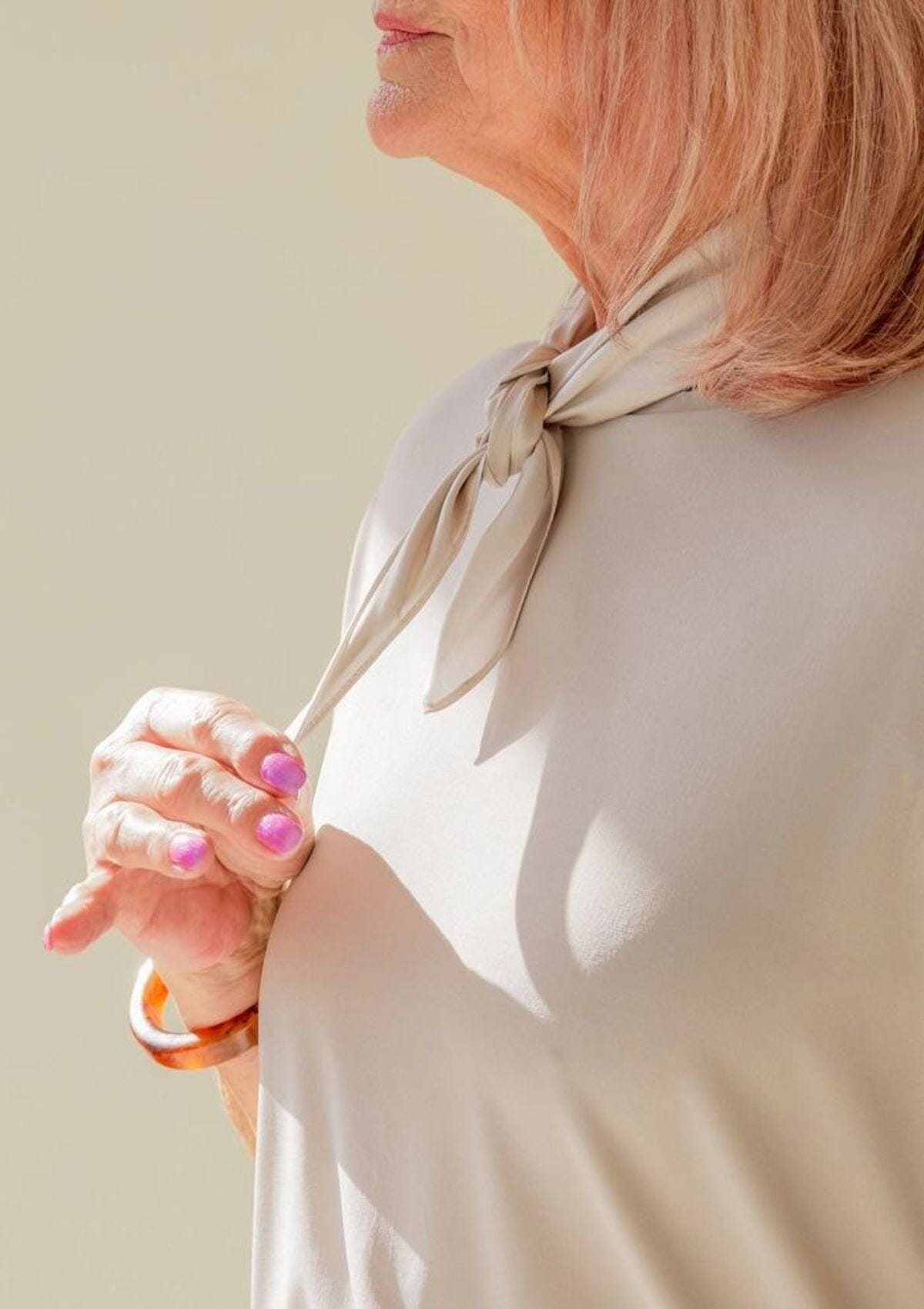 Silk Scarf | Chalk Scarf Chalk