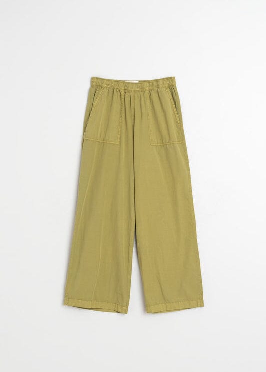 Straight High Waist Poplin Pant | Indi & Cold Trousers Indi & Cold