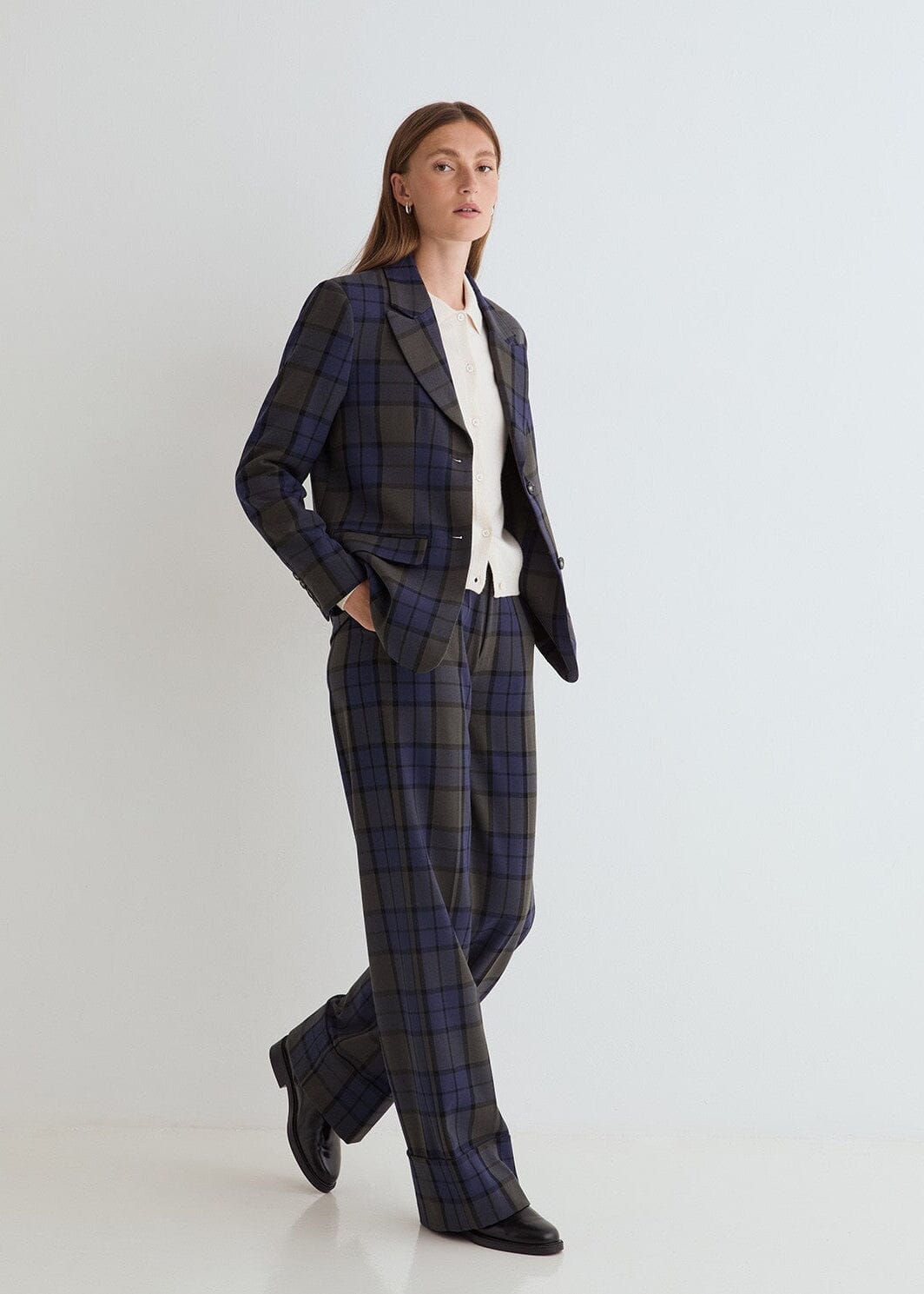Tartan Trousers | 45807 | Yerse Trousers Yerse