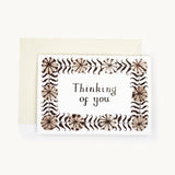Thinking of You (foiled card) Greeting Card Hadley