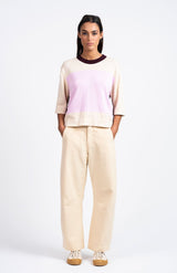Tome Trousers | Loreak Mendian | Cream Trousers Loreak Mendian