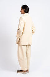 Tome Trousers | Loreak Mendian | Cream Trousers Loreak Mendian