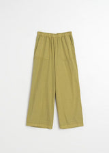 Straight High Waist Poplin Pant | Indi & Cold Trousers Indi & Cold