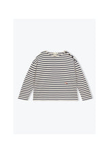 Purple velvet sweatshirt with ruffled sleeves on a light gray background