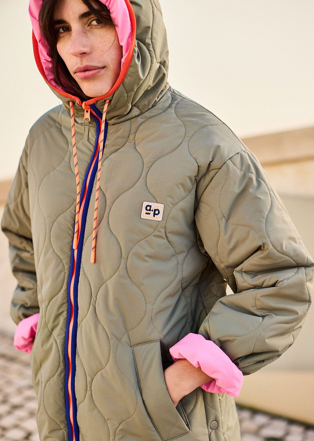Women's Hooded Parka | Arsene & Les Pipelettes Coat Arsene & Les Pipelettes