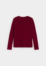 Wool and Silk Blend fine knit top | Ese O Ese Top ese O ese