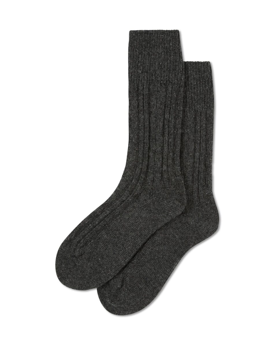 Wool Cable Sock | Chalk Socks Chalk