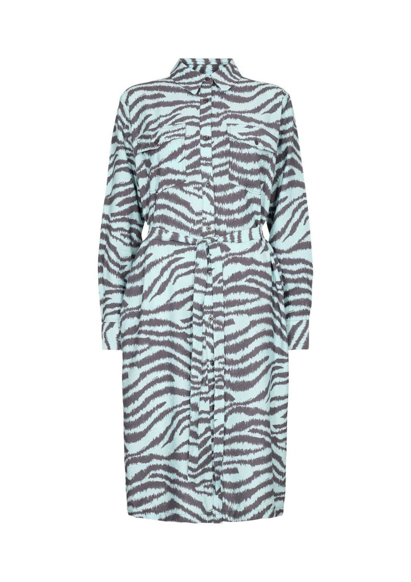 Printed Midi Dress | LR-AIA 1 | LEVETE ROOM Dress Levete Room