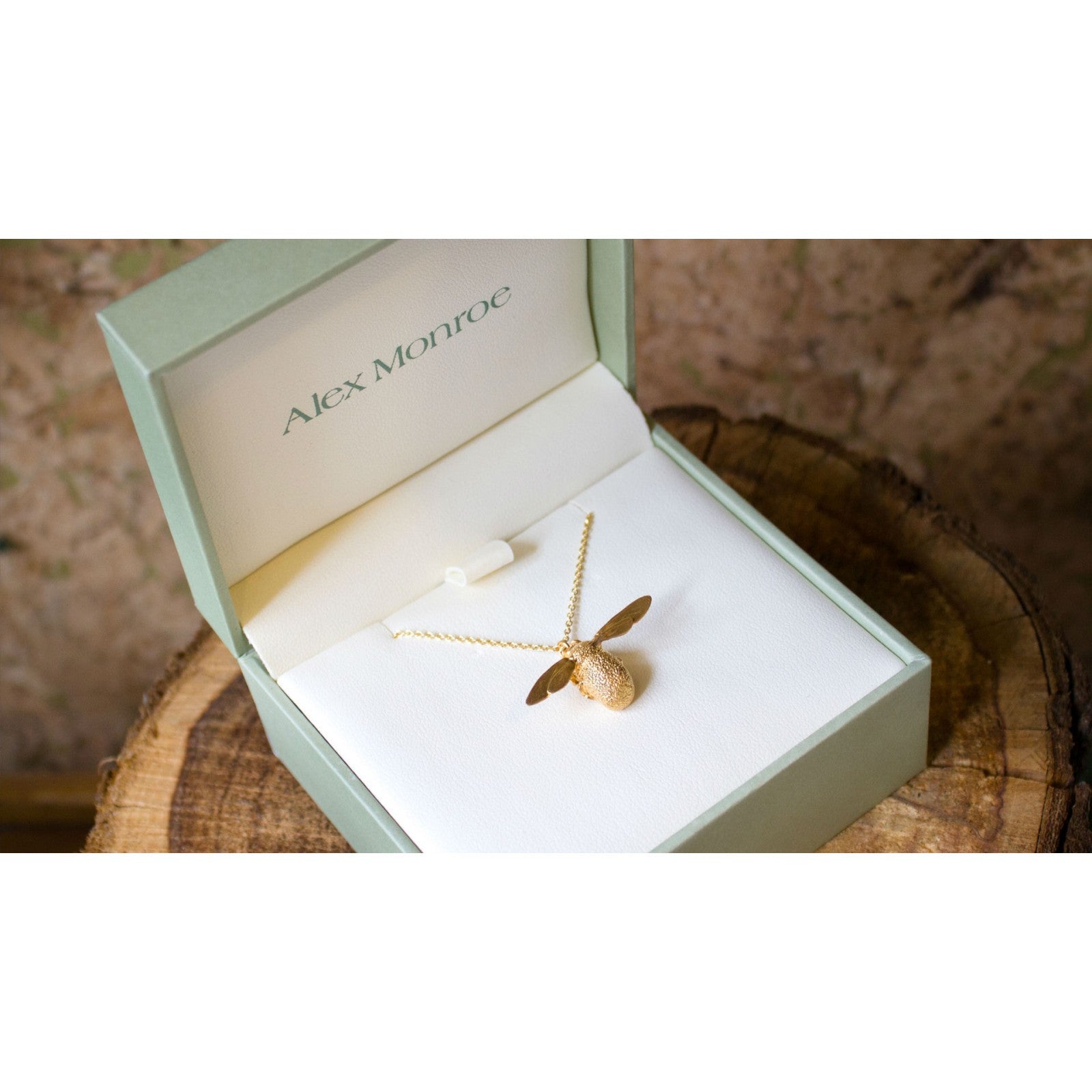 Alex monroe bee necklace online