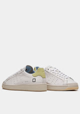 Base Natural White Yellow | D.A.T.E Sneakers Trainers D.A.T.E