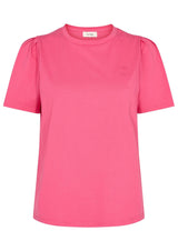 Pink Cotton Mix T-Shirt | Levete Room T-Shirt Levete Room
