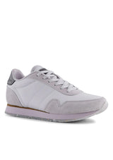 Nora III Leather | Lilac Marble | Woden Trainers WODEN