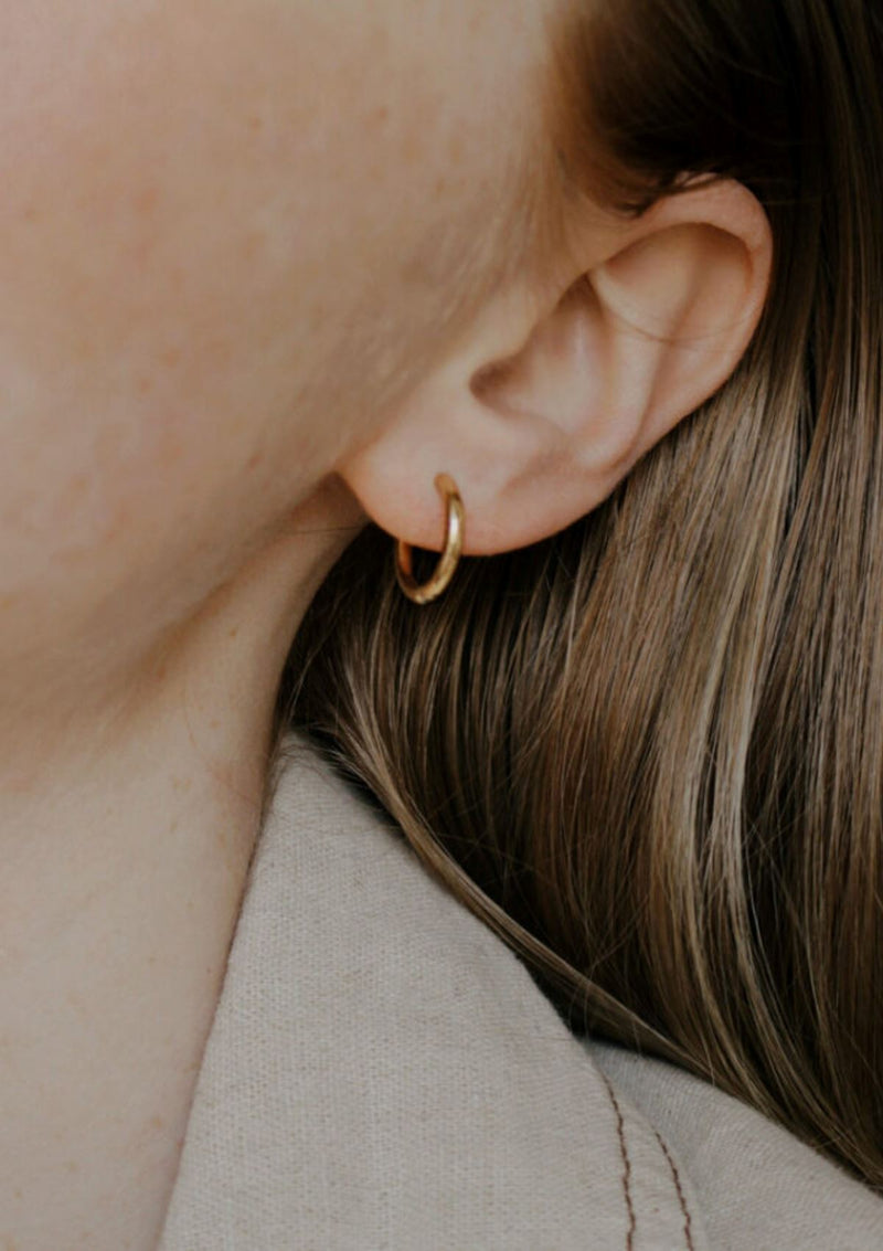 Madison Hoop Earrings | A Weathered Penny Earrings A Weathered Penny