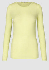 Matima O-Neck | Mellow Yellow | Second Female Long Sleeve T-Shirt Second Female