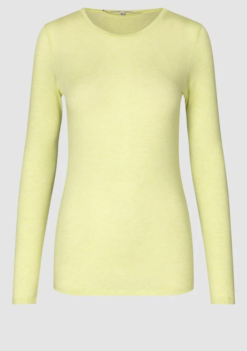 Matima O-Neck | Mellow Yellow | Second Female Long Sleeve T-Shirt Second Female