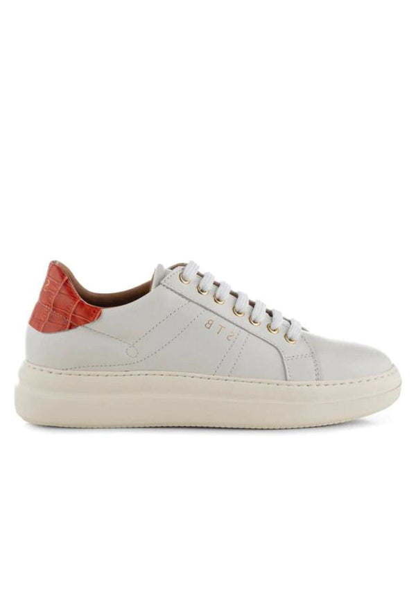 Valda Lace | White and Red | Shoe the Bear Trainers Shoe The Bear