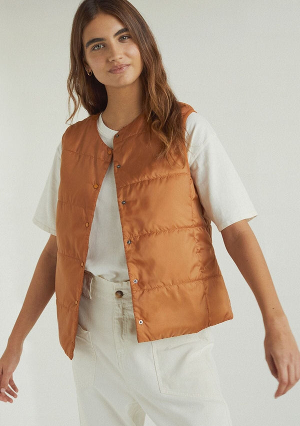 100% Recycled Polyester Quilted Vest | 38603 | Yerse Jacket Yerse