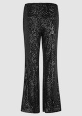 Black Sequin Trousers | Shine On | Second Female Trousers Second Female