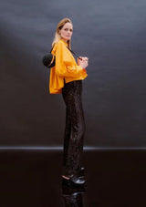 Black Sequin Trousers | Shine On | Second Female Trousers Second Female