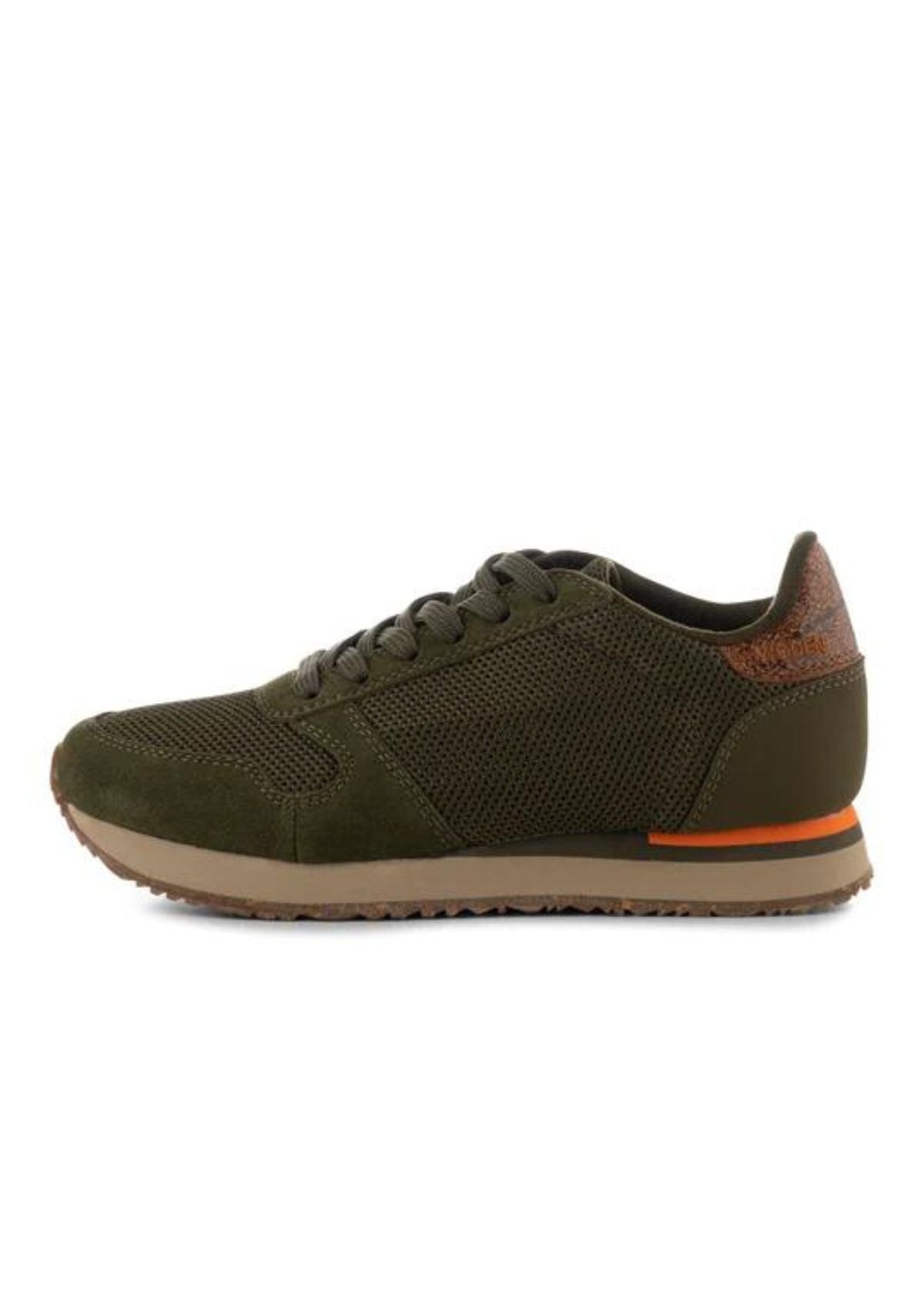 Dark Olive Ydun Icon Sneakers | WODEN Trainers WODEN