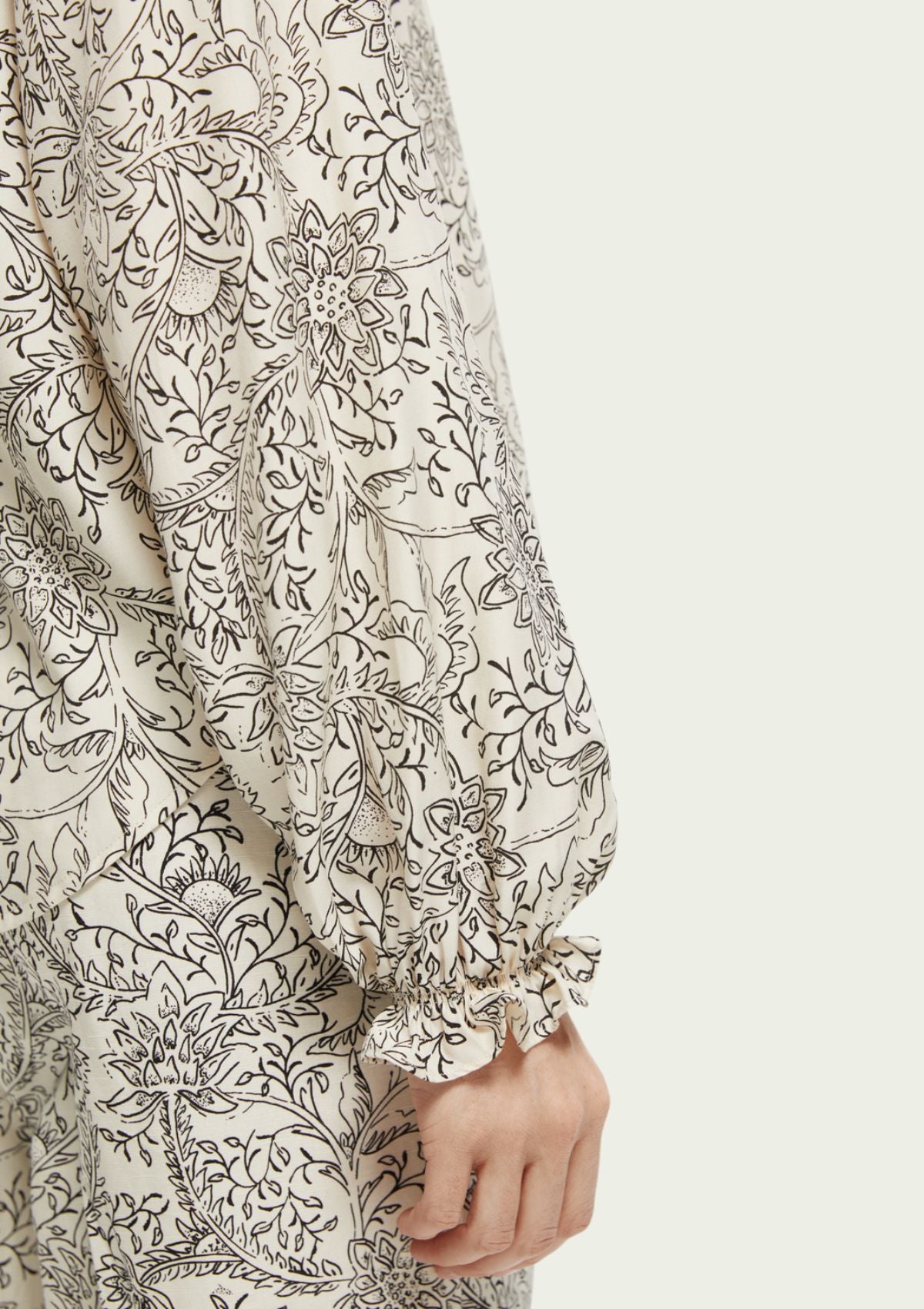 Easy Monochrome Blouse | Scotch & Soda Blouse Scotch & Soda