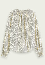 Easy Monochrome Blouse | Scotch & Soda Blouse Scotch & Soda