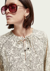 Easy Monochrome Blouse | Scotch & Soda Blouse Scotch & Soda