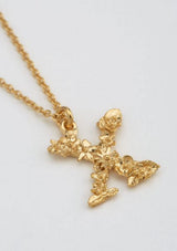 Floral Letters Gold Plated | Alex Monroe Necklace Alex Monroe