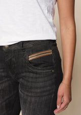 Naomi Chain Brushed Jeans | Mos Mosh Jeans MOS MOSH