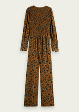 Smocked Printed Jumpsuit | Scotch & Soda Jumpsuit Scotch & Soda