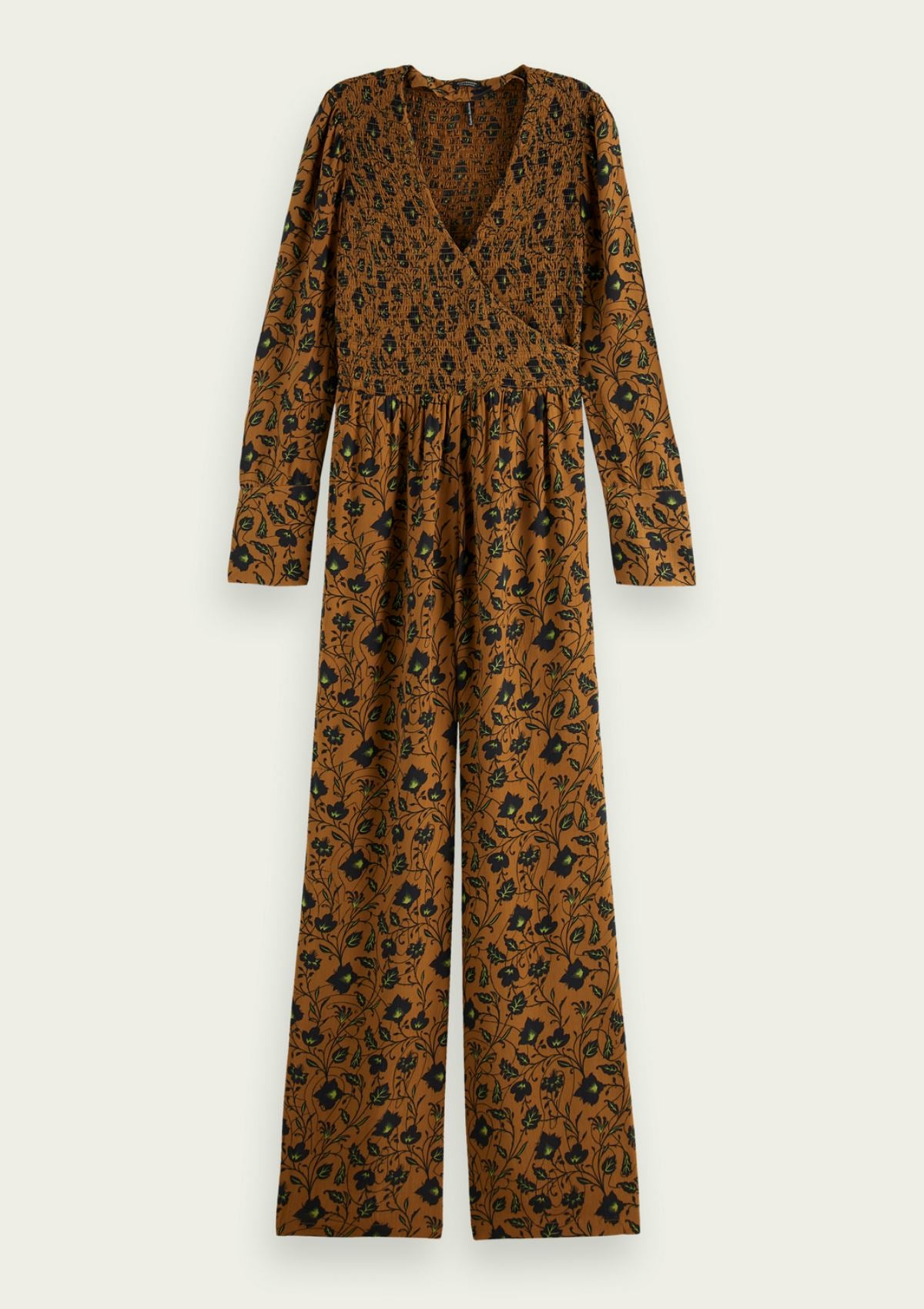 Smocked Printed Jumpsuit | Scotch & Soda Jumpsuit Scotch & Soda